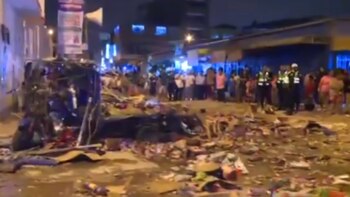 Pánico se apoderó de San Martín de Porres. (Foto: Canal N)