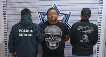 Fue detenido en Puebla
(X/@SSPGobPue)
