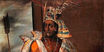 Representación pictórica de Moctezuma (Imagen: