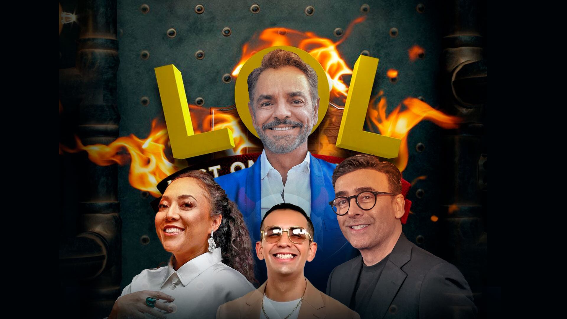 Eugenio Derbez, Adal Ramones, Capi Pérez y Michelle Rodríguez se unen para una edición especial de LOL en Prime Video. | Portada: Jovani Pérez, Infobae México.