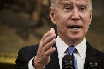 En la imagen, el presidente