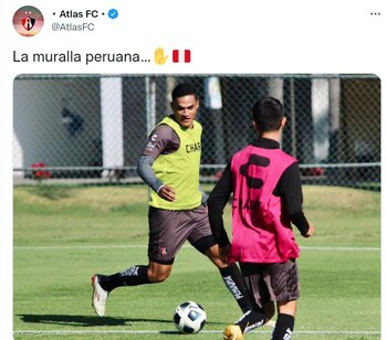 La publicación de Atlas FC