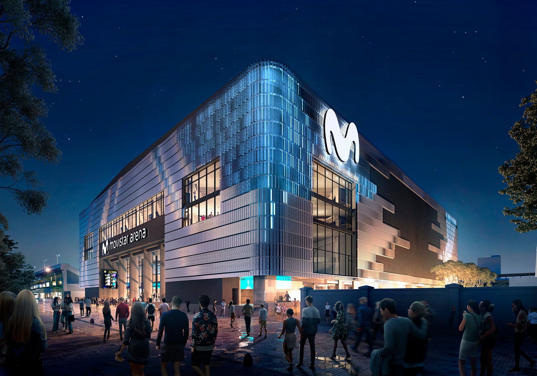 El recinto tendría una infraestructura similar al Movistar Arena de Buenos Aires. (Foto: Peru-Retail)