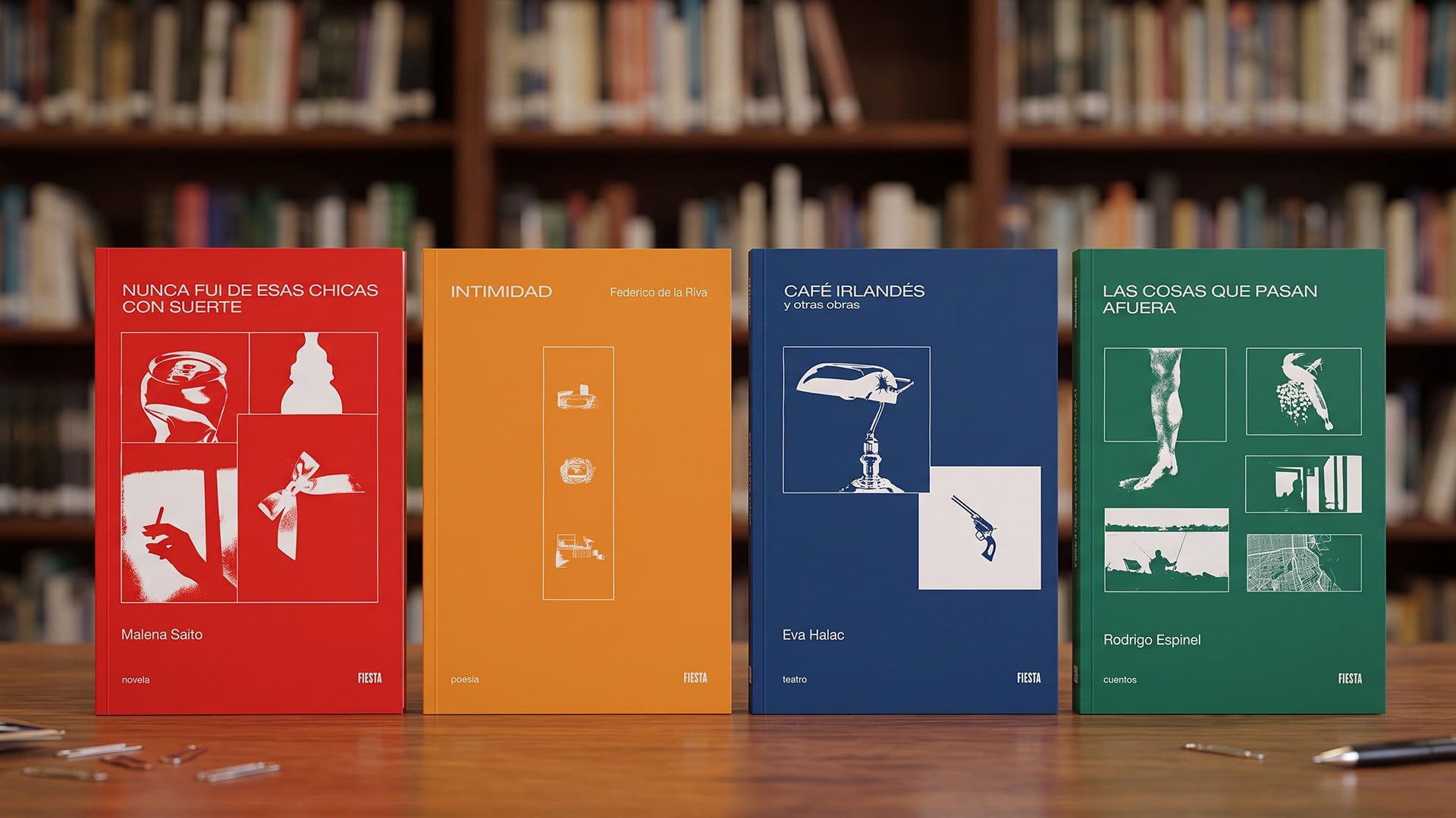 Fiesta busca descubrir literatura nueva, leer materiales sin atender a la popularidad del autor y relanzar libros olvidados, que se sumen a sus cuatro primeros títulos