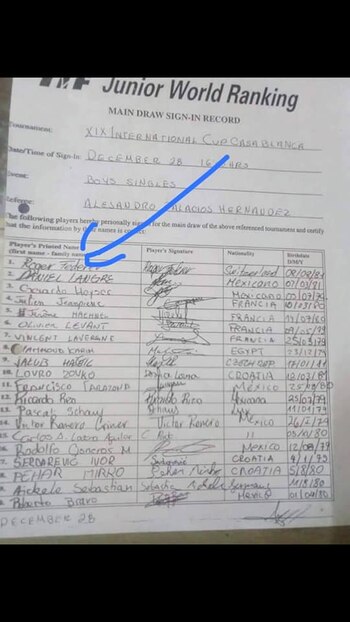 El registro de la leyenda