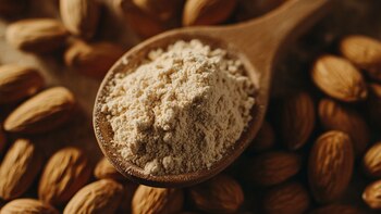 Las almendras son ricas en magnesio, la fibra, el potasio y la vitamina E.