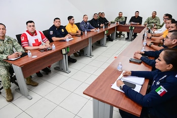 Reunión previa al arranque de