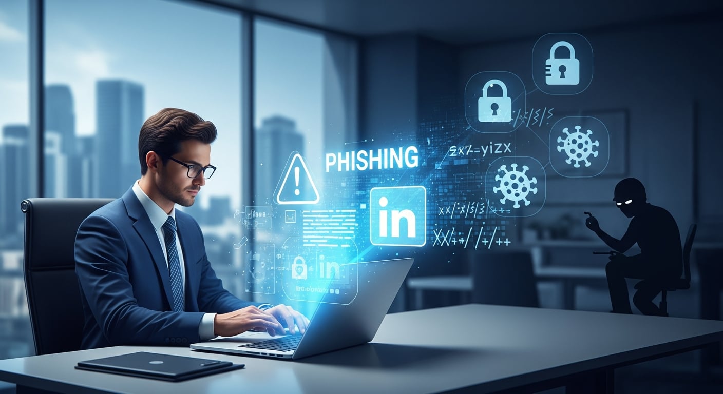 Ejecutivos con perfil en LinkedIn se han convertido en blanco de ciberataques. (Imagen Ilustrativa Infobae)