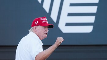 Trump tiene un reloj en