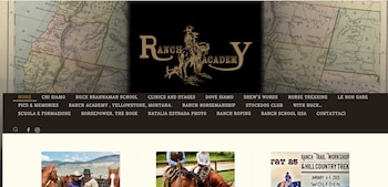 Página web 'Ranch Academy' (Captura de pantalla)