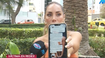 Escándalo digital: Grasse Becerra revela amenazas y niega filtración de contenido íntimo. Captura: Magaly Tv La Firme.