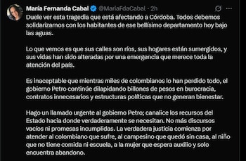 Esta fue la crítica que