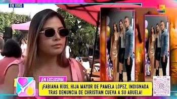 “Sigo curando ese dolor”: hija de Pamela López se quiebra al hablar de Christian Cueva. Captura: Amor y Fuego.