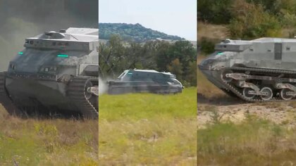 Tanque de guerra RACER ya fue probado y parece todo un Terminator listo para combate