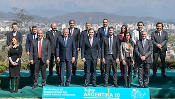 Una de las últimas reuniones