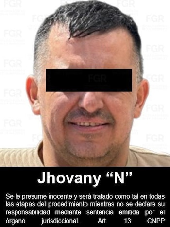 Imagen compartida por la FGR tras el anuncio de la vinculación a proceso. Crédito: FGR