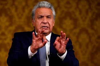 El presidente de Ecuador, Lenín