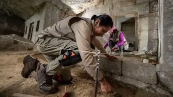 ¿Cementerio de élite en Machu