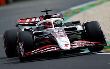 El monoplaza de HAAS (REUTERS/Edgar