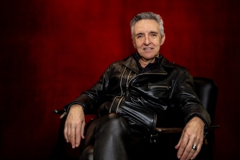 El cantante Ramoncín posa para