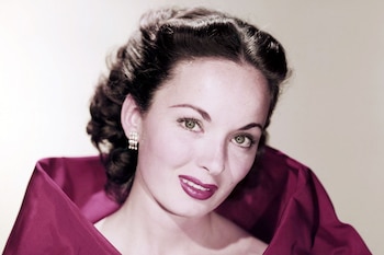 Ann Blyth en su época de juventud