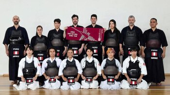 Equipo peruano que participó en