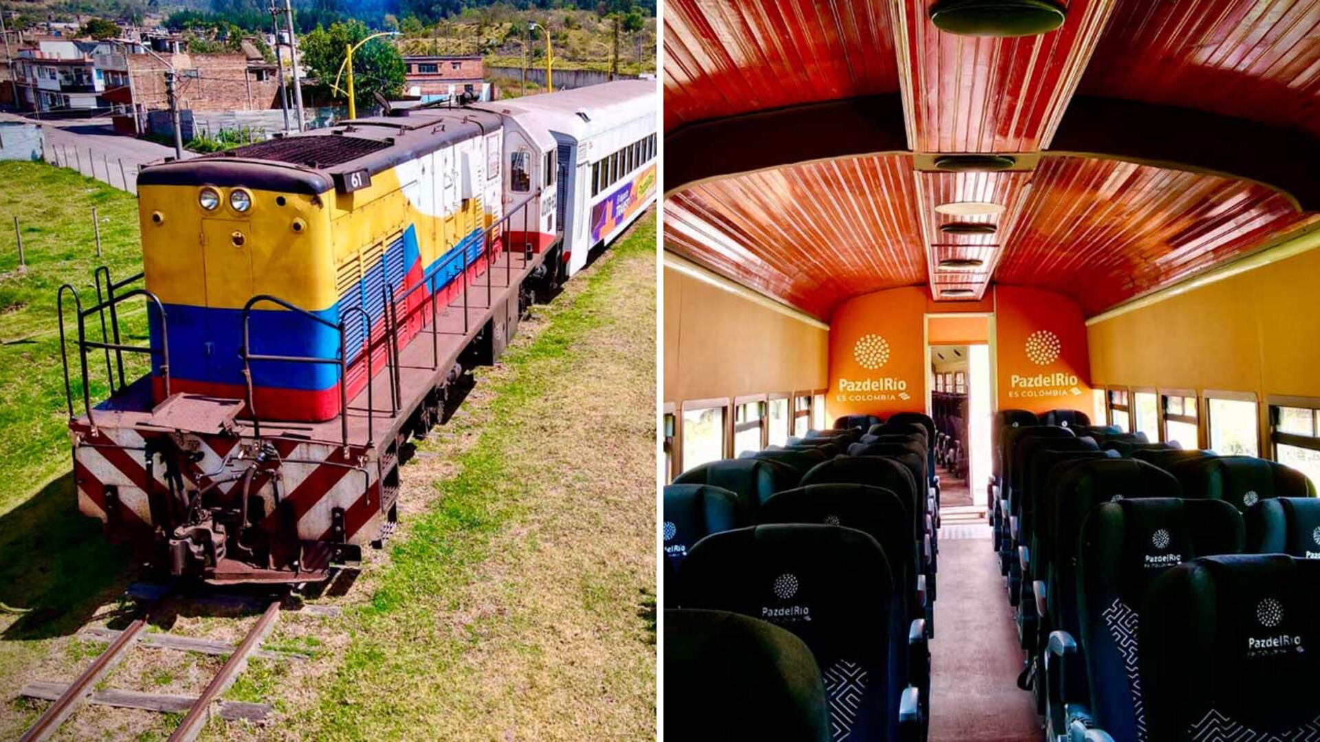 Con modernos vagones, el Tren de la Vida y la Esperanza ya recorre el corazón de Boyacá - crédito Presidencia de la República