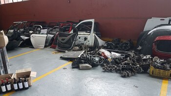 Las colonias Doctores, Buenos Aires y Peralvillo, se lleva a cabo la compra-venta de lo robado, incluso en las banquetas (Foto: PDI)