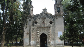 La capilla ubicada en Coyoacán