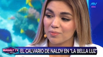 "Con mentiras": Naldy Saldaña explica cómo obtuvo los videos que hoy respaldan su denuncia contra director de La Bella Luz. Captura: Magaly TV La Firme.