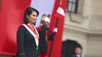 Keiko Fujimori EN VIVO HOY domingo: La presidenta del Perú participó de su primer cambio de guardia e inicia transmisiones en sus redes