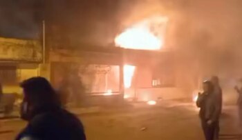 Familiares, amigo y vecino de