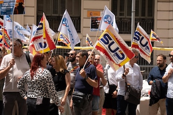 Miembros de los sindicatos SUP