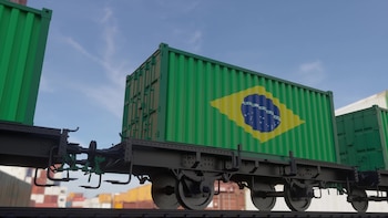 Brasil refuerza su transporte ferroviario