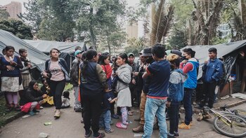 Indígenas embera regresaron a albergues