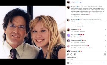 Hilary Duff lamenta la partida