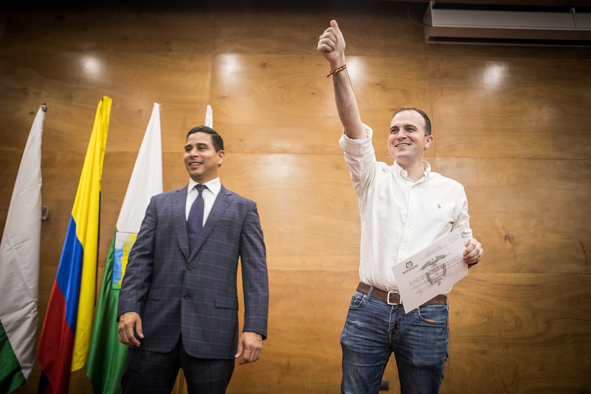Alejandro de Bedout acudió a la Comisión de Acusación tras los mensajes en los que el mandatario habló de un supuesto fraude en las elecciones presidenciales- crédito Alejandro de Bedout / X