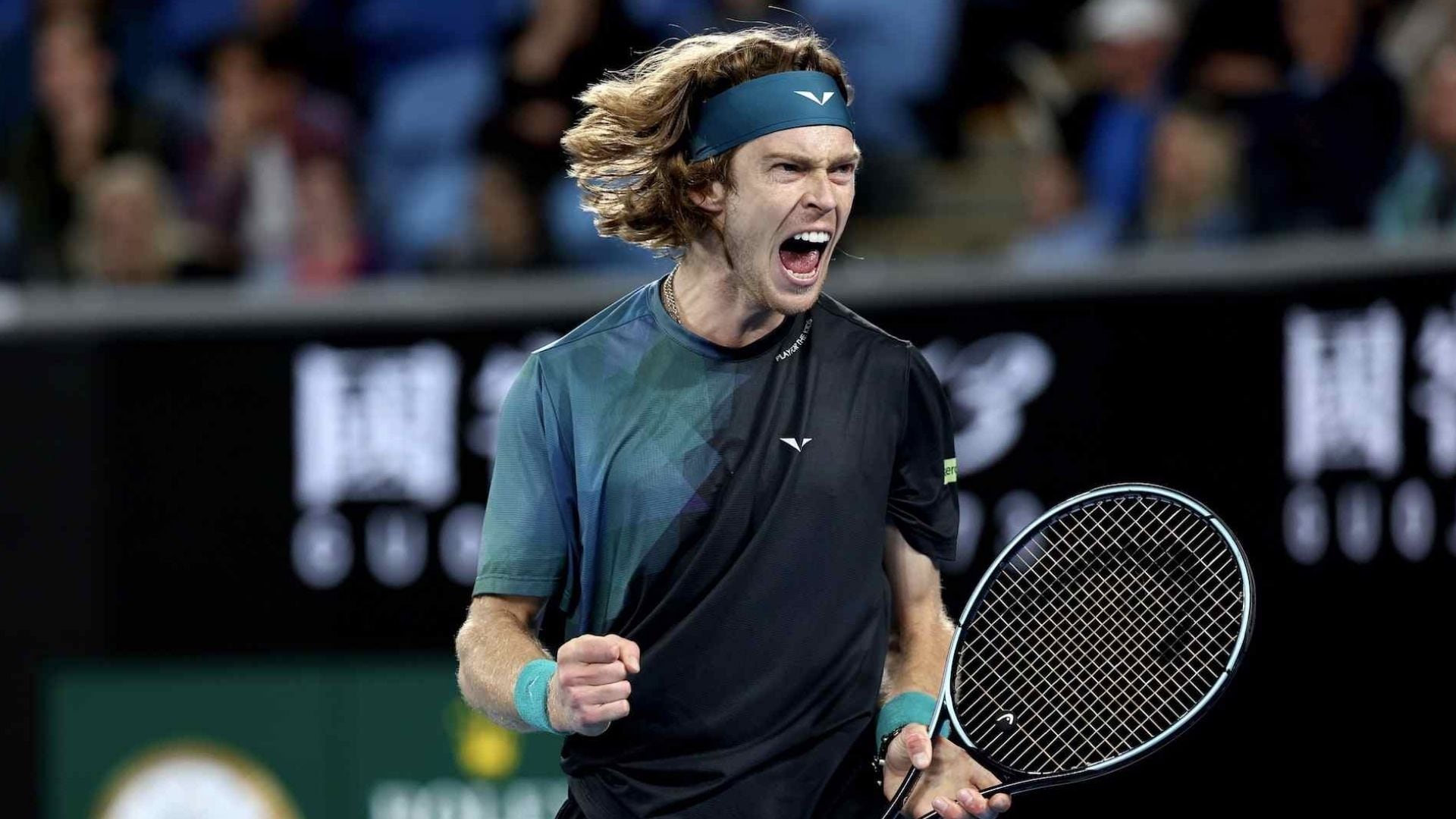 Andrey Rublev, el ruso de 28 años que será la primera prueba de Ignacio Buse en Roland Garros 2026. Crédito: ATP.