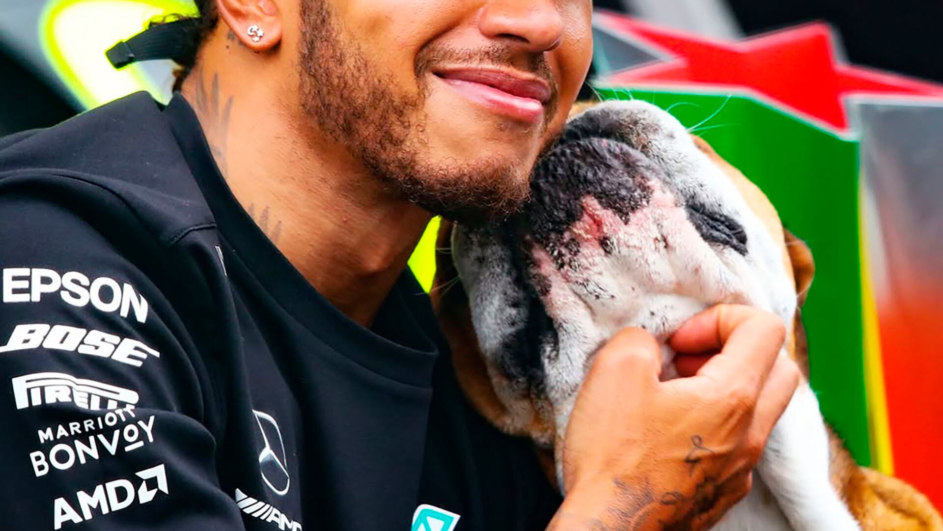 Roscoe acompañó a Hamilton durante su cambio de equipo