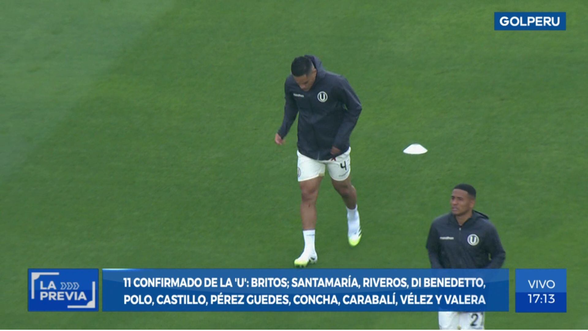 Anderson Santamaría reaparece en el Universitario vs Cusco FC.