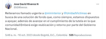 Secretaria de Gobierno pide ayuda