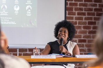 La activista afroperuana Sofía Carrillo