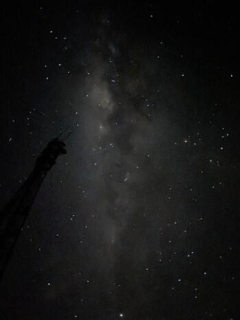 Una lluvia de estrellas puede