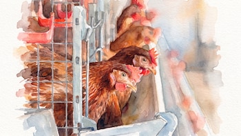 Las granjas industriales de pollos multiplicaron por más de 100 la propagación de la bacteria más común de gastroenteritis