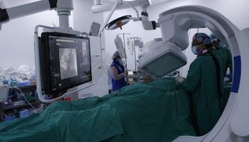 El paciente presentaba riesgo de ruptura y una hemorragia que podría ser fatal. (CSS)