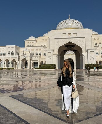 Irina Baeva presumió sus vacaciones