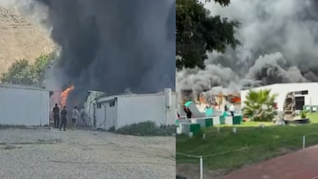 Incendio afecta escuela de la Policía Nacional en Puente Piedra: Bomberos logran controlar siniestro