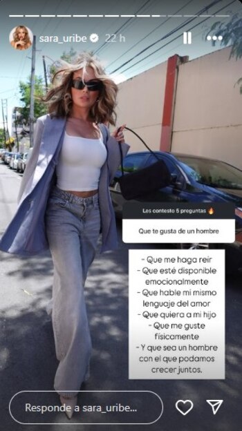 La modelo enumeró los aspectos