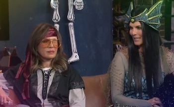 Yolanda apareció disfrazada de pirata