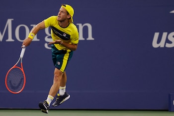 Diego Schwartzman (ARG) espera por